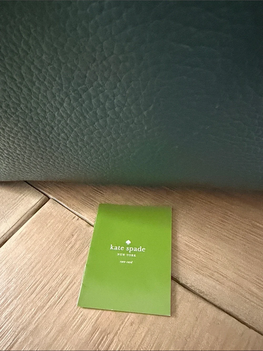 Kate Spade Teal 100% Cow Leather Tote Bag- Please read description - Picture 12 of 13